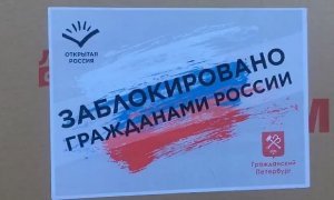 Активисты «Открытой России» и «Гражданского Петербурга» «заблокировали от граждан» Роскомнадзор