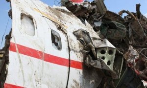 Польские эксперты нашли следы взрыва на крыле Ту-154, разбившегося под Смоленском