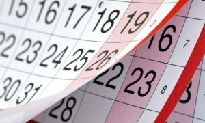 Правительство утвердило график праздничных и выходных дней на 2018 год