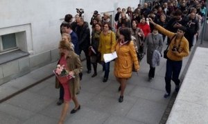 Москвичи устроили стихийную акцию протеста против реновации