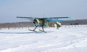 В Московской области на территории садового товарищества разбился легкомоторный самолет
