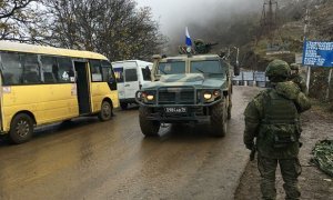 В Нагорном Карабахе российский миротворец получил ранение при взрыве