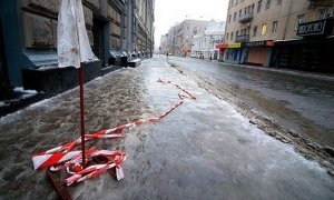 В Москве из-за гололеда пострадали сотни горожан 