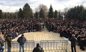 В Магасе задержали заявителя нового митинга против соглашения об обмене территориями с Чечней  