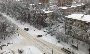 На Москву и область обрушился самый сильный в истории снегопад