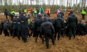 Против архангельского эко-активиста возбудили дело из-за «причинения боли» охраннику свалки   