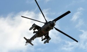 На границе Армении и Азербайджана сбили российский военный вертолет Ми-24