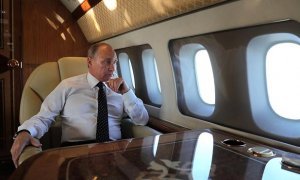 Владимир Путин прилетел в Ахтубинск в сопровождении шести истребителей
