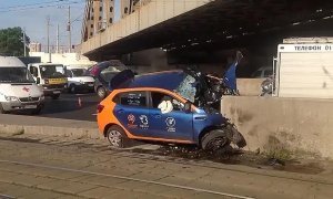 В России с начала года произошло более 130 аварий с участием каршеринговых машин