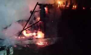 В Башкирии сгорел частный дом престарелых. 11 постояльцев погибли