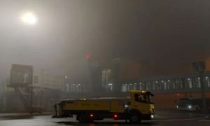 В московских аэропортах из-за сильного тумана задерживаются десятки рейсов