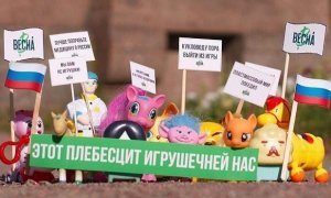 Петербургский уголовный розыск заинтересовался «игрушечным наномитингом»