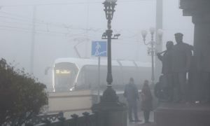 В Москве, на которую опустился густой туман, зафиксировали превышение допустимой нормы опасных веществ
