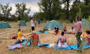 Волгоградские активисты разбили палаточный лагерь из-за строительства трассы на объекте ЮНЕСКО