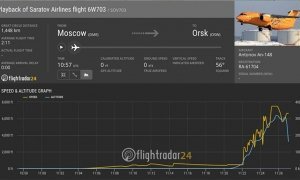 В Подмосковье разбился пассажирский самолет Ан-148 авиакомпании «Саратовские авиалинии»