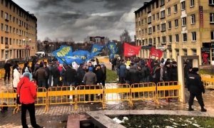В Петрозаводске прошел массовый митинг против системы «Платон»