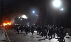 В Казахстане в ходе протестов пострадали более тысячи человек и погибли 13 силовиков