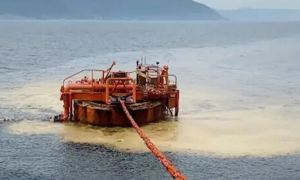 В результате разлива нефти в Крыму произошло загрязнение побережья  Абрау-Дюрсо
