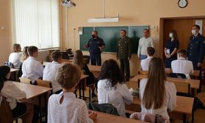 В новосибирской школе появился профильный класс ФСИН России