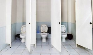 В Орловской области чиновники торжественно открыли долгожданный теплый туалет в школе