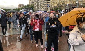 В Москве и Петербурге граждане выстроились в очередь для подписания иска об отмене поправок к Конституции