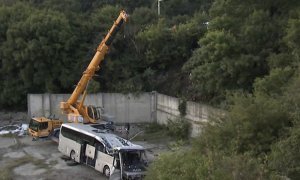 Под Новороссийском туристический автобус упал с обрыва. Есть погибшие
