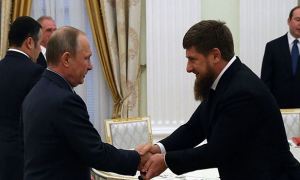 Пресс-служба главы Чечни ночью сообщила о встрече Рамзана Кадырова и Владимира Путина