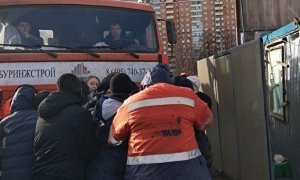 Депутаты Мосгордумы пострадали в результате столкновений на месте строительства «дома-монстра»