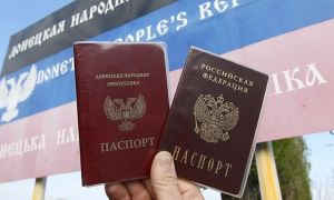Власти Украины оценили число жителей Донбасса, получивших российские паспорта, в 400 тысяч человек 