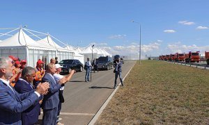 Президент Владимир Путин открыл мегатрассу «Таврида» в Крыму