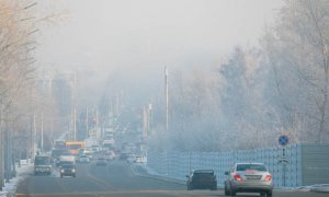 В Красноярске ввели режим «черного неба» из-за скопления вредных веществ в атмосфере