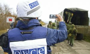Миссия ОБСЕ насчитала 500 взрывов на линии соприкосновения в Донбассе