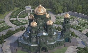 Минобороны потратит 30 млн рублей на двери для главного храма вооруженных сил