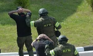 Спецслужбы РФ назвали арест россиян в Белоруссии провокацией украинских силовиков