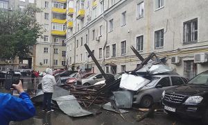 В Москве и Подмосковье объявлен желтый уровень погодной опасности. Ожидается очень сильный ветер