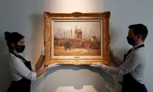 На парижском аукционе картину Ван Гога «Уличная сцена на Монмарте» продали за 13 млн евро