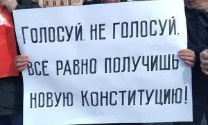Московские власти разрешили противникам поправок в Конституцию провести митинг, но уже после голосования