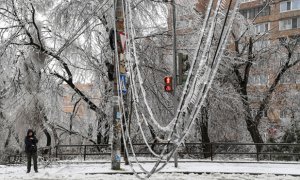 Во Владивостоке объявили режим ЧС из-за ледяного дождя и метели