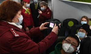 В Москве сотрудники санэпиднадзора проверяют всех лиц азиатской внешности на коронавирус