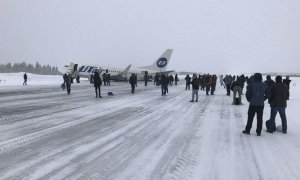 В Усинске совершил жесткую посадку пассажирский самолет компании «ЮТэйр»