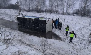 В Ульяновской области в аварию попал автобус с детской футбольной командой. Есть пострадавшие