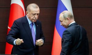 Кремль анонсировал встречу Путина с Эрдоганом в Тегеране