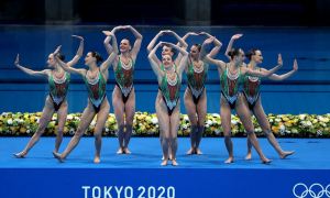 Российские олимпийцы завоевали золото в синхронном плавании и вольной борьбе