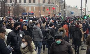 На московском митинге в поддержку Навального насчитали от 15 до 40 тысяч человек