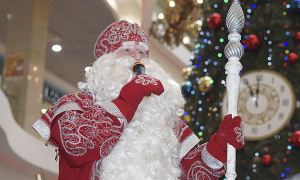 Российскому Деду Морозу насчитали пенсию в 10 тысяч рублей