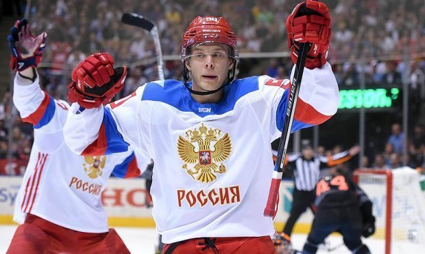 Российские хоккеисты отыгрались на молодых