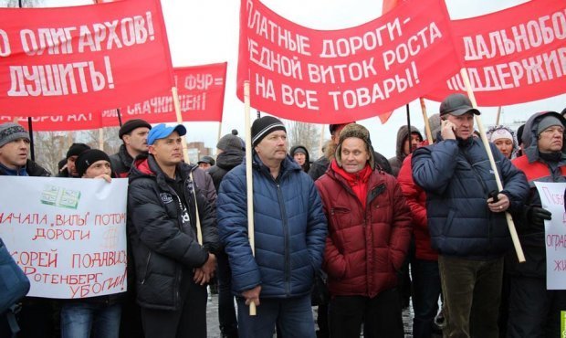 Дальнобойщики довезут «Платон» до Европейского суда