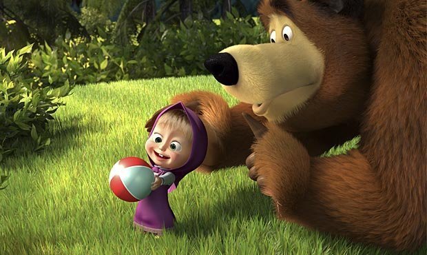 Российский мультсериал «Маша и Медведь» покажут американским детям