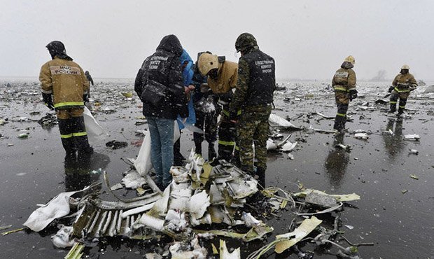 Причиной крушения самолета FlyDubai могло стать редкое природное явление