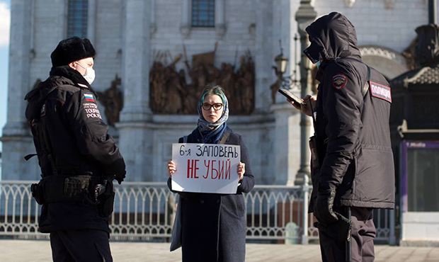 В России с начала спецоперации в Украине завели более 100 дел за антивоенные высказывания и участие в митингах